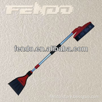 best snow brush with Ice scraper head extendable car snow brush